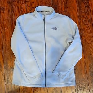 Mens large North Face Fleece jacket Gray